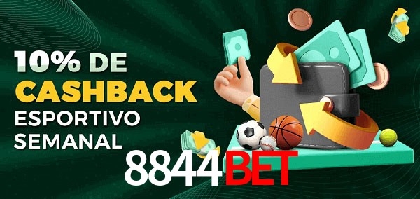 10% de bônus de cashback na 8844BET